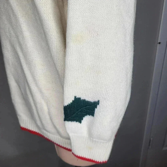 Vintage Picket and Smith Womens Holiday Christmas Button Cardigan Size Medium - Picture 7 of 8